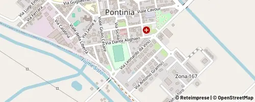 Mappa Pontinia