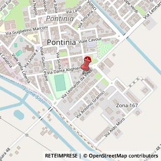 Mappa Via Migliara 51 Destra, 16, 04014 Pontinia, Latina (Lazio)