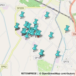 Mappa Strada delle Pignette, 04014 Pontinia LT, Italia (0.90071)