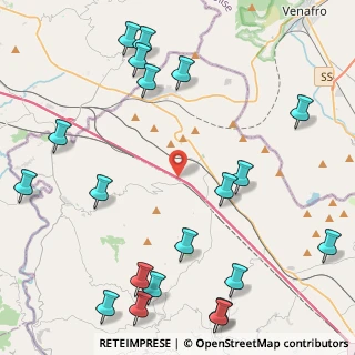Mappa Autostrada del Sole, 81049 Mignano Monte lungo CE, Italia (6.308)