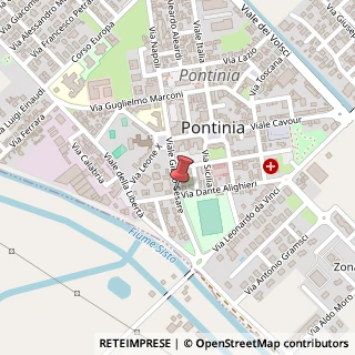 Mappa Viale Giulio Cesare, 58, 04014 Pontinia, Latina (Lazio)