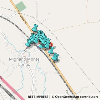 Mappa Via Pagliarone, 81049 Mignano Monte Lungo CE, Italia (0.31)