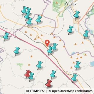 Mappa Via Pagliarone, 81049 Mignano Monte Lungo CE, Italia (6.4115)