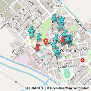Mappa Via Guglielmo Marconi, 04014 Pontinia LT, Italia (0.222)