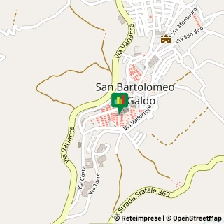 Mappa Via Supportico Palumbo, 18, 82028 San Bartolomeo in Galdo, Benevento (Campania)