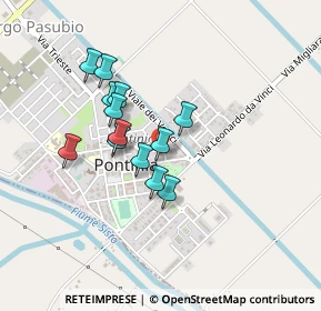 Mappa Via C. Cattaneo, 04014 Pontinia LT, Italia (0.36615)