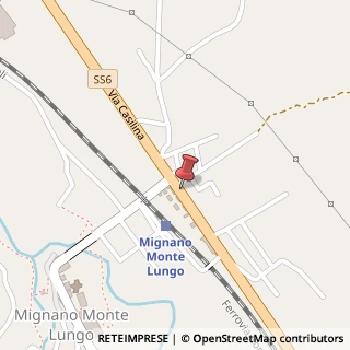 Mappa Via Casilina, 81049 Mignano Monte Lungo, Caserta (Campania)