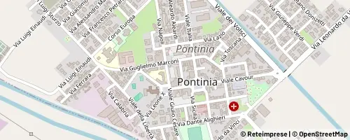 Mappa Pontinia