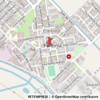 Mappa Via Cesare Battisti,  5, 04100 Pontinia, Latina (Lazio)