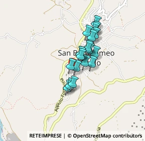 Mappa Via Valfortore, 82028 San Bartolomeo In Galdo BN, Italia (0.3105)