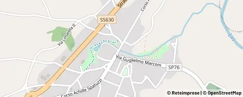 Mappa San Giorgio a Liri