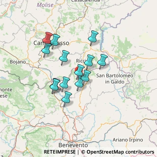 Mappa Contrada Montagna, 82024 Castelpagano BN, Italia (11.78143)