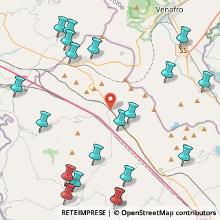 Mappa Via L. Belmonte, 81049 Mignano Monte Lungo CE, Italia (6.408)