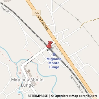 Mappa Via L. Belmonte, 81049 Mignano Monte Lungo CE, Italia, 81049 Mignano Monte Lungo, Caserta (Campania)