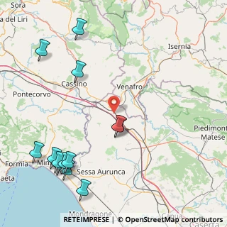 Mappa Via Roma, 81049 Mignano Monte Lungo CE, Italia (23.75846)
