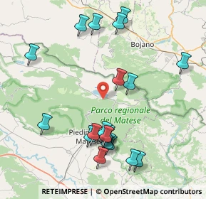 Mappa 81010 San Gregorio Matese CE, Italia (9.421)