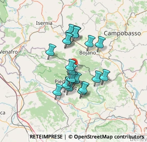 Mappa 81010 San Gregorio Matese CE, Italia (10.8895)
