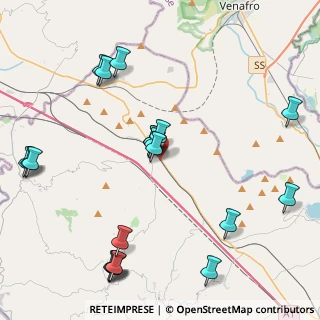 Mappa Via Napoli, 81049 Mignano Monte Lungo CE, Italia (5.4125)