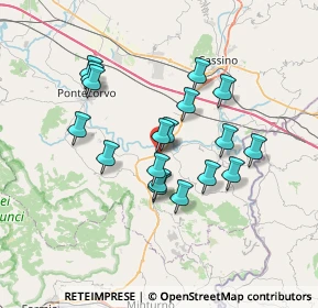 Mappa 03047 San Giorgio A Liri FR, Italia (6.36222)