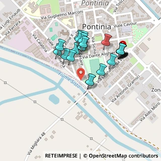 Mappa Via della Liberta', 04014 Pontinia LT, Italia (0.21852)