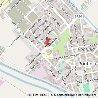 Mappa Viale europa 11, 04014 Pontinia, Latina (Lazio)