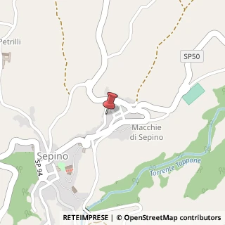 Mappa Via Colle, 1, 86017 Sepino, Campobasso (Molise)