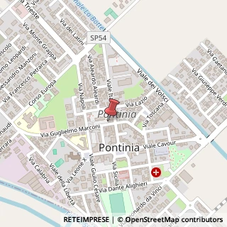 Mappa Via Guglielmo Marconi, 10, 04014 Pontinia, Latina (Lazio)