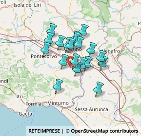 Mappa Via San Marco, 03048 Sant'Apollinare FR, Italia (10.222)