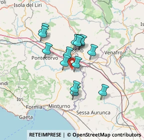 Mappa Via San Marco, 03048 Sant'Apollinare FR, Italia (11.02571)