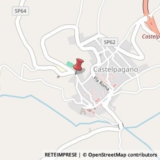 Mappa Via Garibaldi,  46, 82024 Castelpagano, Benevento (Campania)