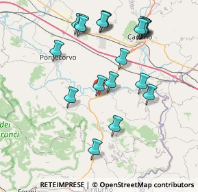 Mappa Via Crocelle, 03047 San Giorgio A Liri FR, Italia (8.84)