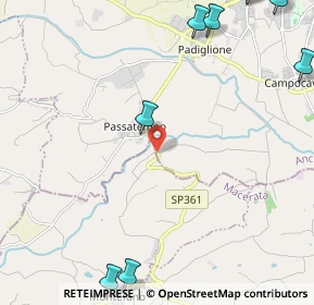 Mappa Via Casette di Passatempo, 62010 Montefano MC, Italia (3.78364)