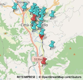 Mappa Via Roma, 06012 Città di Castello PG, Italia (2.0835)