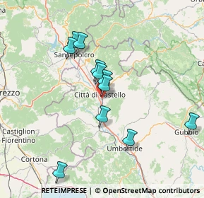 Mappa Via Roma, 06012 Città di Castello PG, Italia (13.63636)