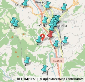 Mappa Vocabolo Versano, 06012 Città di Castello PG, Italia (2.055)