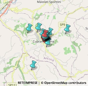 Mappa Via Roma, 60034 Cupramontana AN, Italia (0.593)