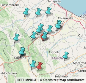 Mappa Via Roma, 60034 Cupramontana AN, Italia (14.97)