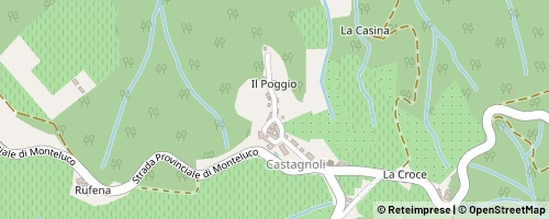 Mappa Gaiole in Chianti