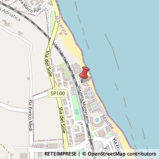 Mappa Piazza delle Vele, 9, 62017 Porto Recanati, Macerata (Marche)