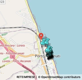 Mappa Piazza delle Vele, 62017 Porto Recanati MC, Italia (0.8825)