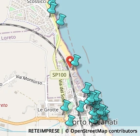 Mappa Piazza delle Vele, 62017 Porto Recanati MC, Italia (0.72)