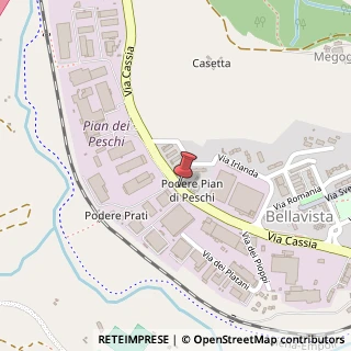 Mappa Via dei Lecci, 2, 53036 Poggibonsi, Siena (Toscana)