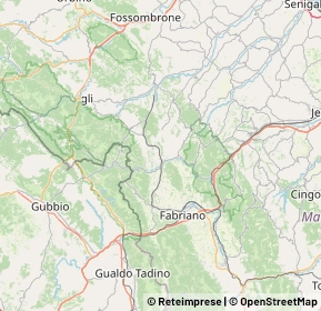 Mappa 60041 Sassoferrato AN, Italia (17.49143)
