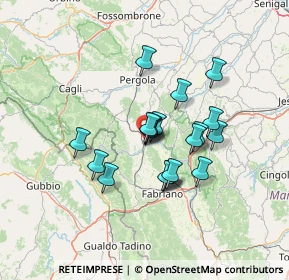 Mappa 60041 Sassoferrato AN, Italia (10.515)