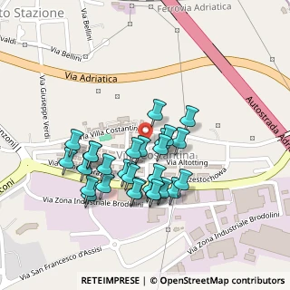 Mappa Via Villa Costantina, 60025 Loreto AN, Italia (0.2)