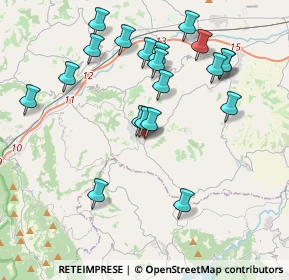 Mappa Via Giacomo Leopardi, 60034 Cupramontana AN, Italia (4.155)