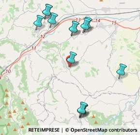 Mappa Via Giacomo Leopardi, 60034 Cupramontana AN, Italia (4.81615)