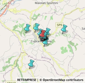 Mappa Via Giacomo Leopardi, 60034 Cupramontana AN, Italia (0.54)