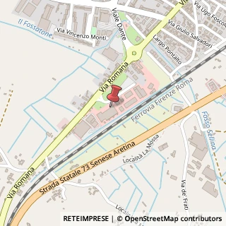 Mappa Via Pievan Landi, 14, 52100 Arezzo, Arezzo (Toscana)