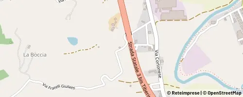 Mappa Città di Castello
